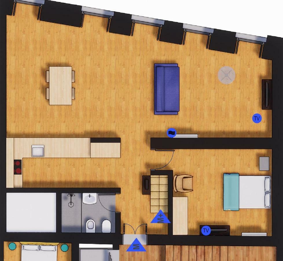 Apa M - Loft Guesthouse Jardim Das Maes Charming Viseu Zewnętrze zdjęcie